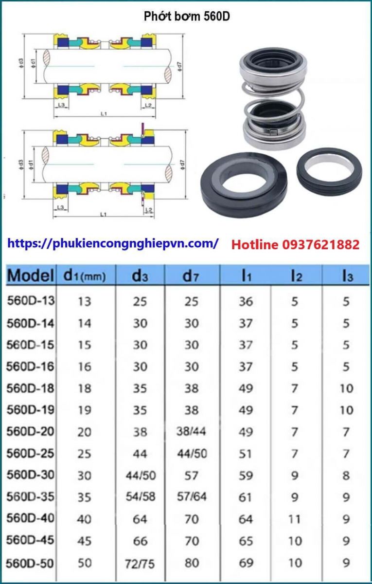 hớt bơm 560D-8(8